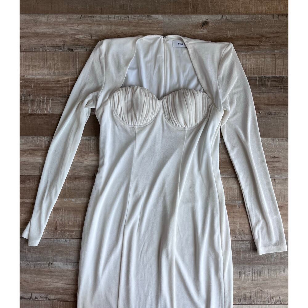 Misha Tara Dress in White Size 12 - Picture 3 of 9